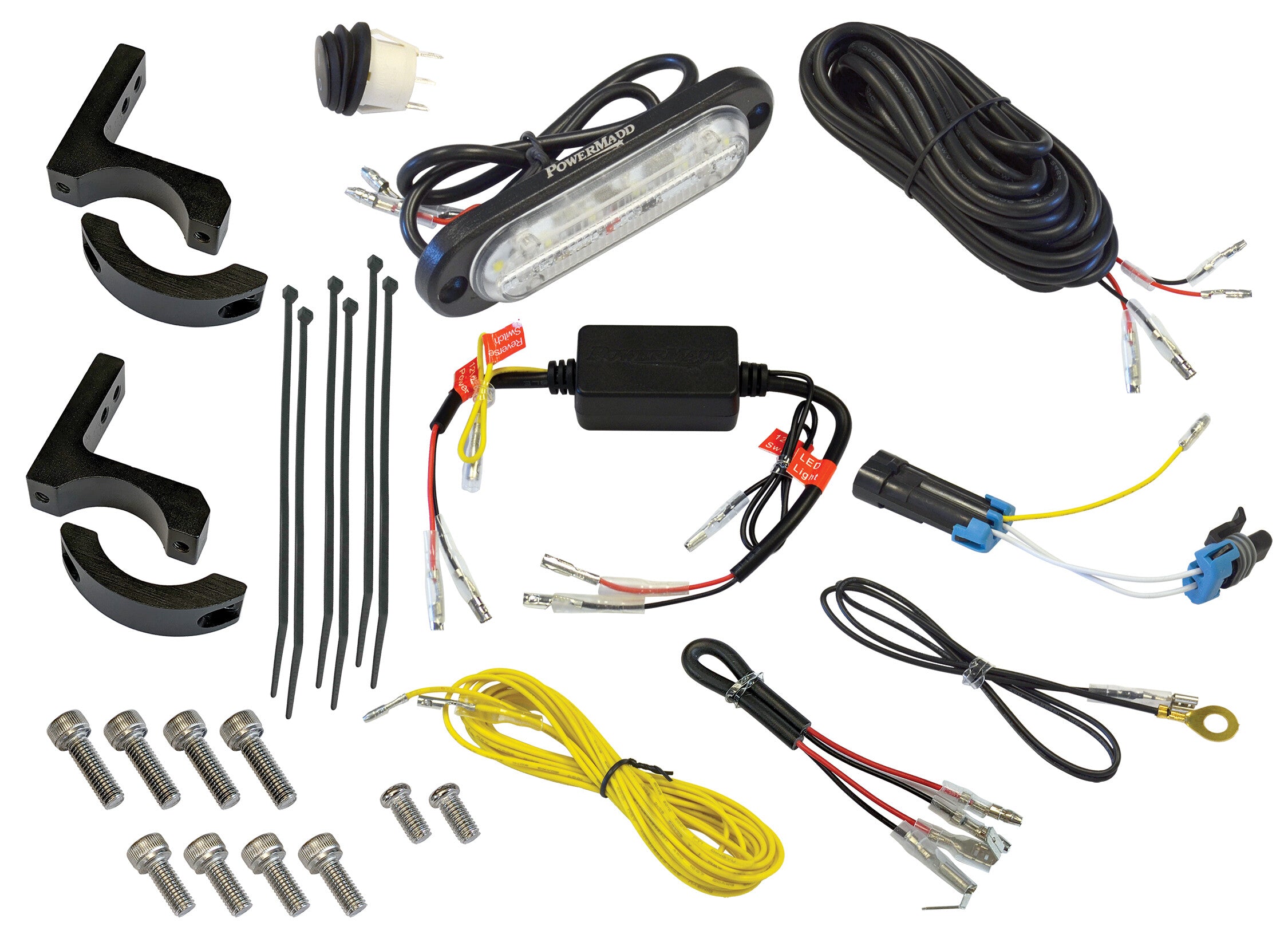 POWERMADD, POWERMADD ATV RÜCKFAHRSCHEINWERFER KIT POL 66007