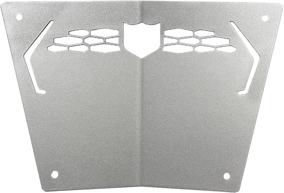 PRO ARMOR, PRO ARMOR FRONT SPORT STOSSSTANGE SKID PLATE SPARKLE SILVER METALLIC P187P363SSM