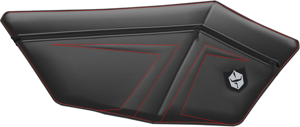 PRO ARMOR, PRO ARMOR RZR PRO XP TÜR TASCHEN MIT KNIEPOLSTER ROT POL P199Y322RD