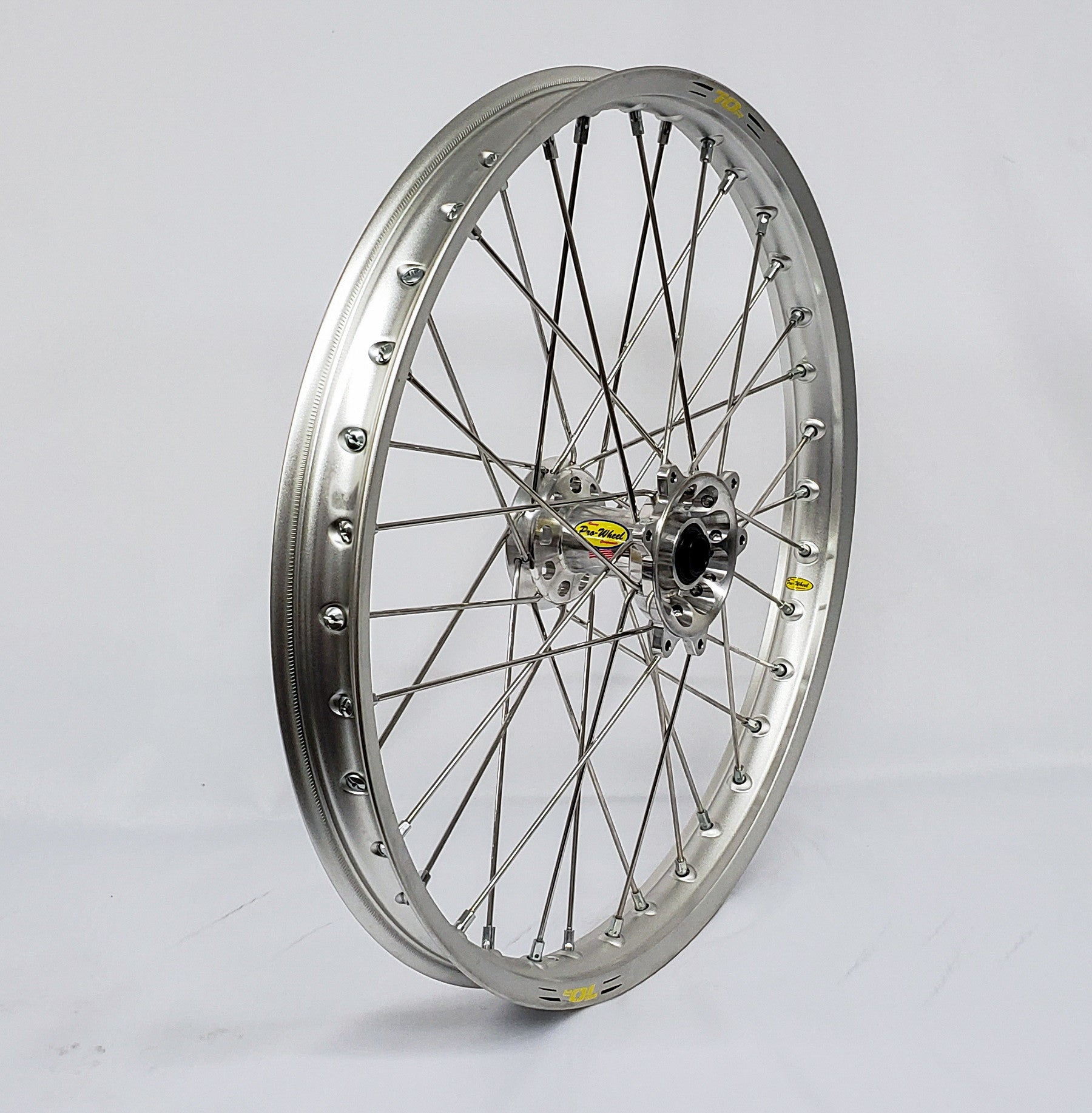 PRO-WHEEL, PRO-RAD RAD HINTEN 1.60X16 SILBER NABE BLK FELGE/SIL SPEICHE/SIL NIPPEL 24-5361211