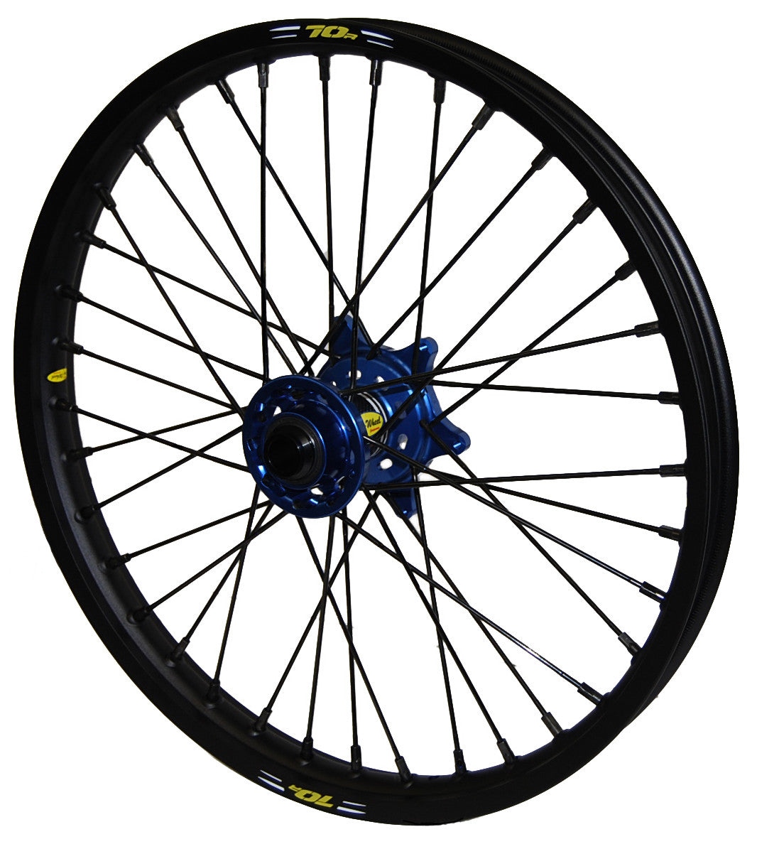 PRO-WHEEL, PRO-RAD VORDERRAD 1.60X21 GRÜN NABE SIL FELGE/SIL SPEICHE/GLD NIPPEL 23-2905114