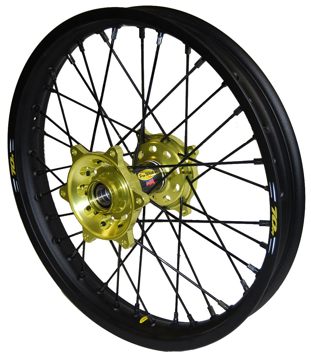 PRO-WHEEL, PRO-WHEEL RAD HINTEN 2.15X18 SCHWARZ NABE BLK FELGE/BLK SPEICHE/BLK NIPPEL 24-4582222